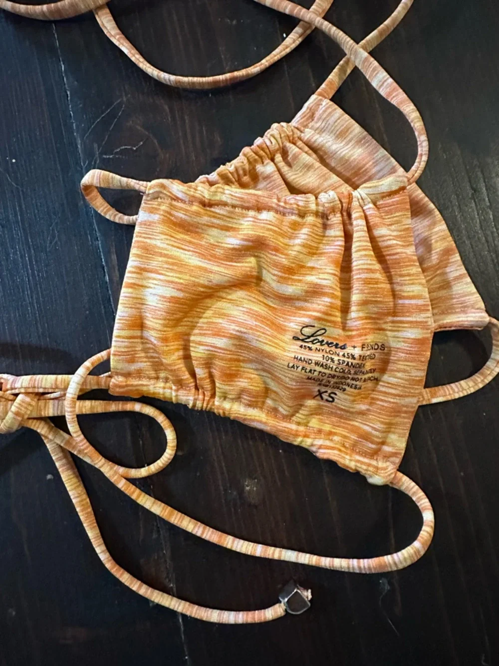 Lover’s and Friends Treasure bikini top orange - Picture 3 of 3
